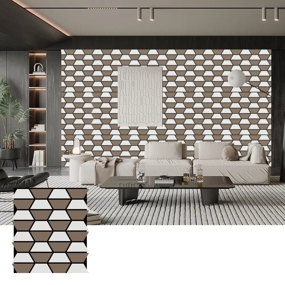 แผงอะคูสติกไม้แบบมีกาวในตัวสำหรับการตกแต่งผนัง